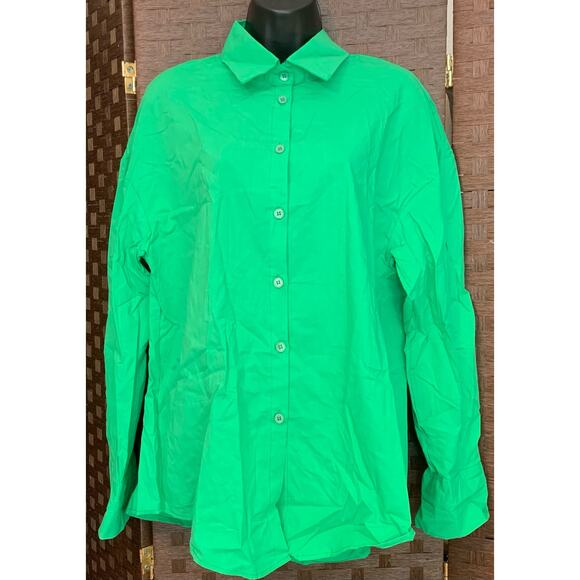 Oversized Button Down Shirt- Size Medium - Picture 3 of 3